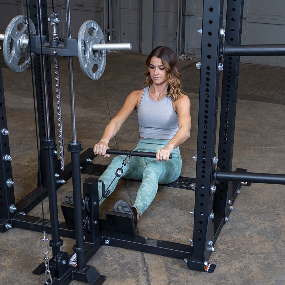 Body-Solid Half Rack Lat Attachment for the SPR500