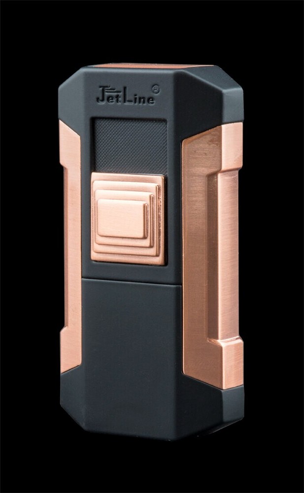 Jetline Premium Gift Set - Table Lighter - Pocket Lighter - VCutter (Copper)