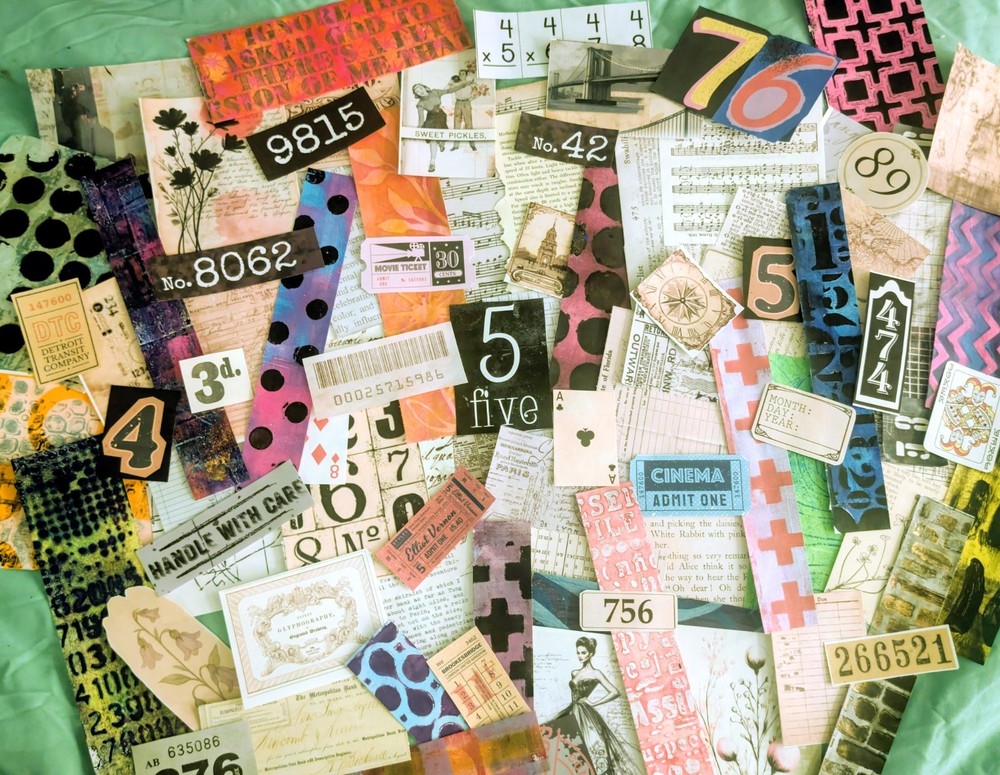Junk Journal Starter kit - 100+ Pieces
