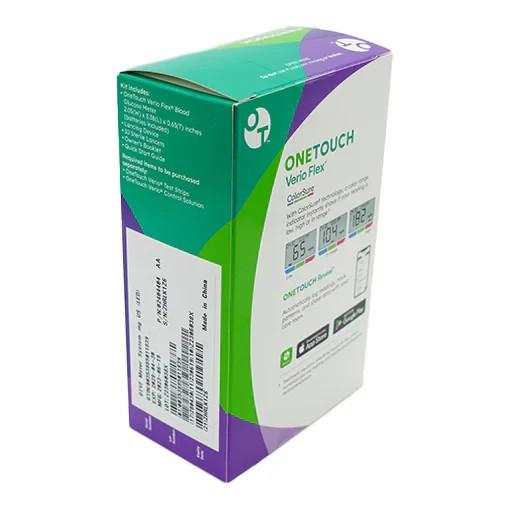 OneTouch Verio Flex Meter Blood Glucose Monitoring System Exp Jan 2027+