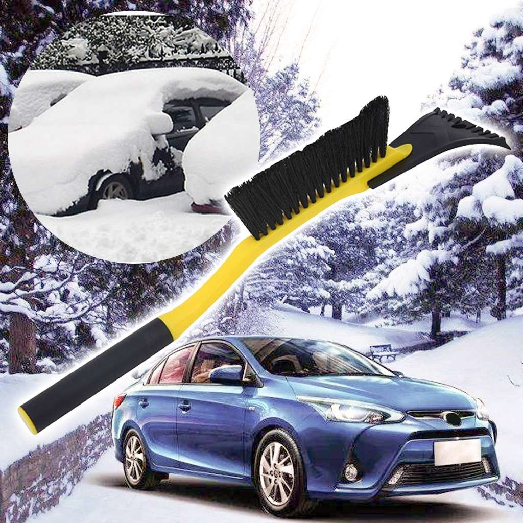 2-in-1 Car Snow Brush Ice Scraper Truck SUV RV Auto Windshield House Home Window