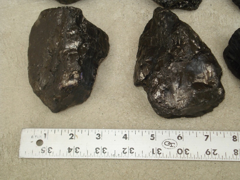 Anthracite Coal Pennsylvania EGG Coal Blacksmith Geological Teacher Sample 19 lb