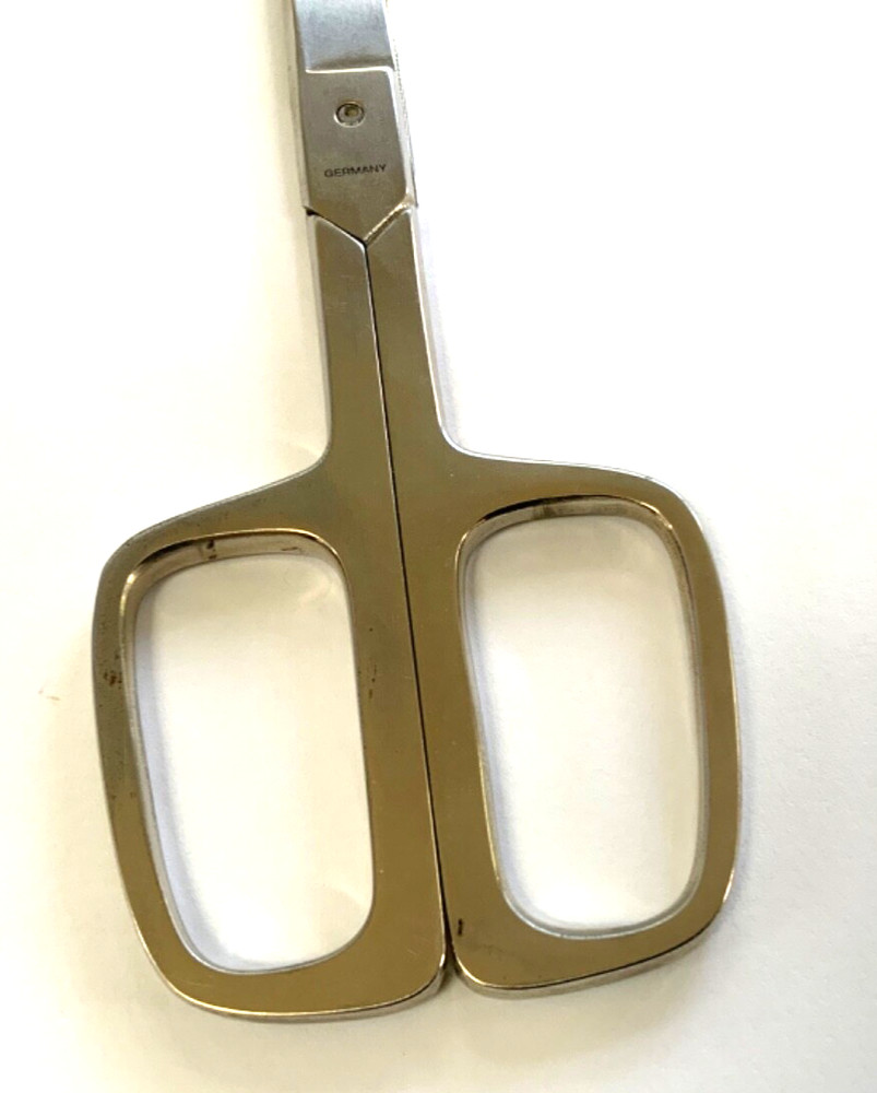 Vintage Aachen Germany D Handle Scissors