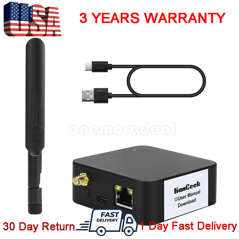HamGeek HMG-01 Plus POE Universal ZigBee Gateway Coordinator+USB data Cable