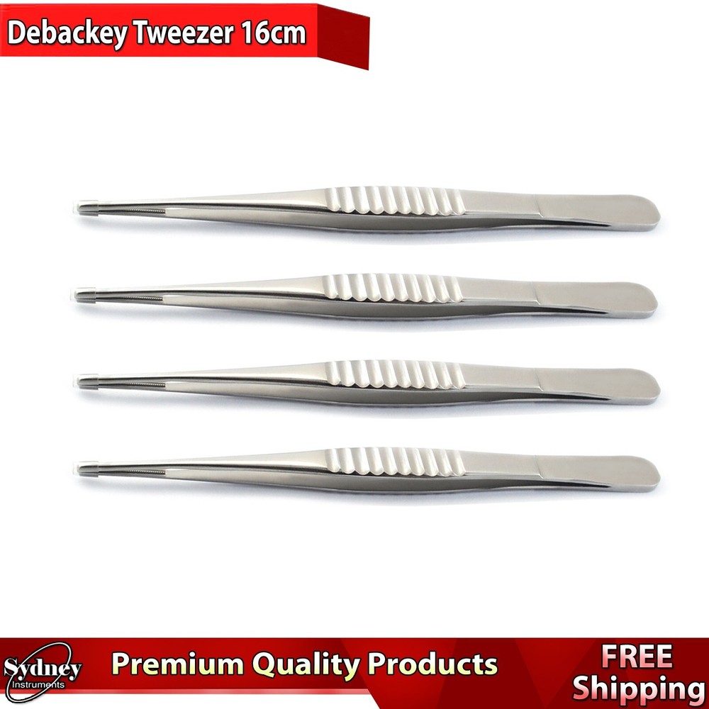 Debakey Forceps Atraumatic Tissue Forceps Serrated Tip Dental Instruments