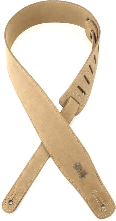 Levy's MS26 Suede Guitar Strap - Sand