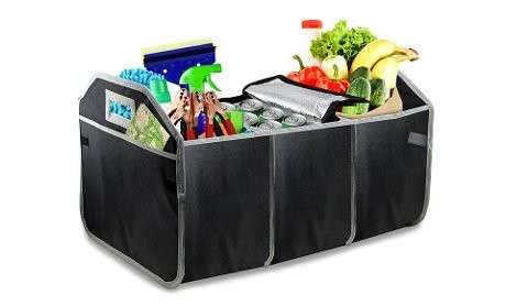 Minimalist Black Trunk Organizer Caddy