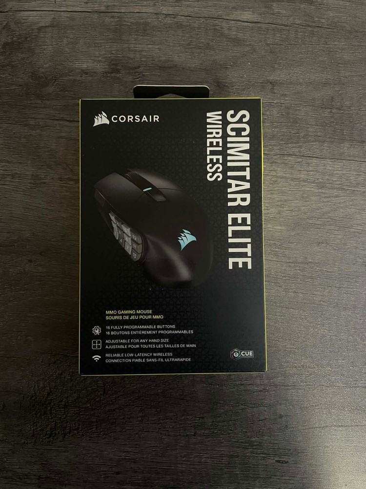 CORSAIR Scimitar Elite Wireless SE Gaming Mouse with 16 B Programmable - Sealed