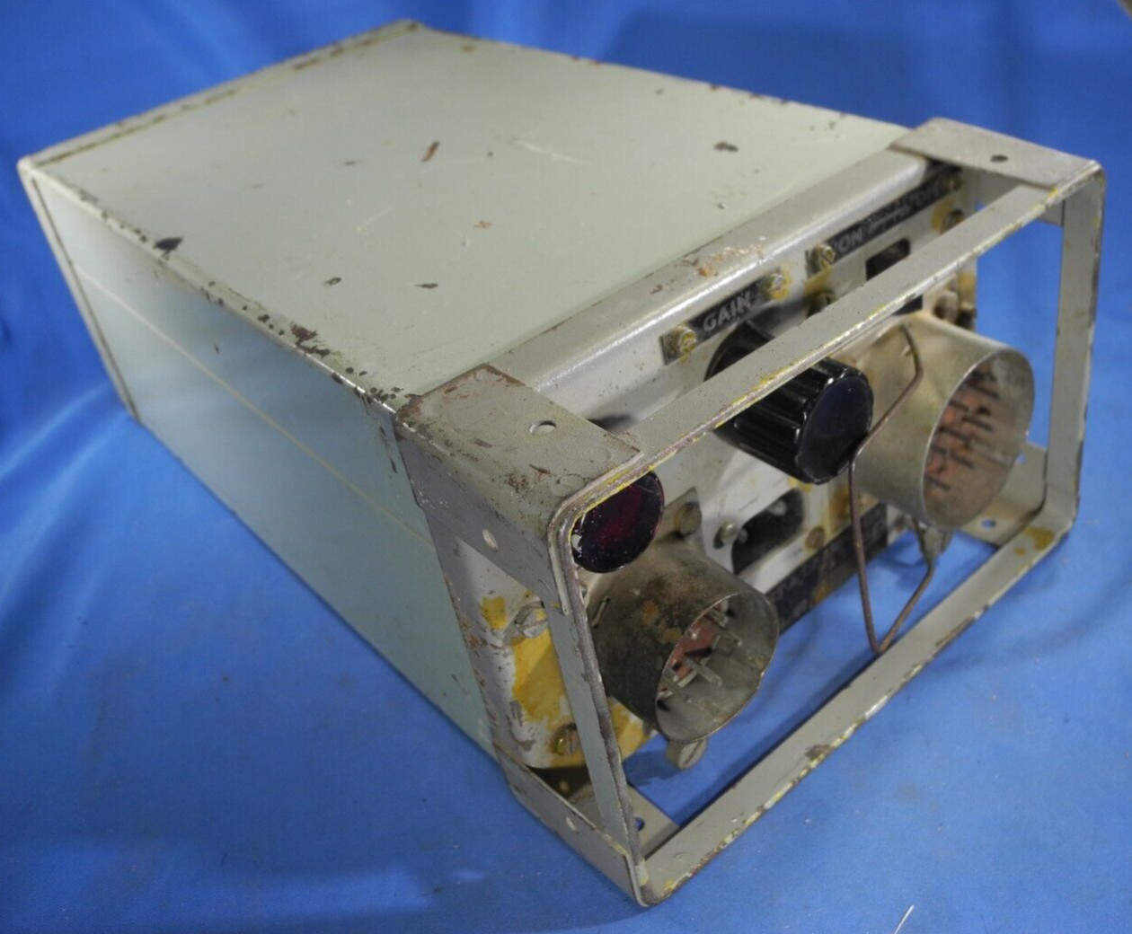 WW2 British Army Wireless radio Power Supply & LF Amplifier # 1 ZA 21531