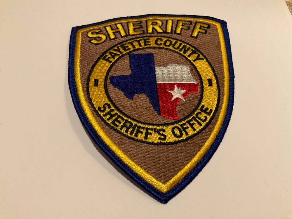Fayette County Sheriff State TEXAS TX