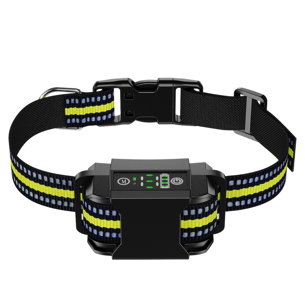 Dog Training Collar LCD Screen Automatic Anti Bark No Barking Shock Waterproof