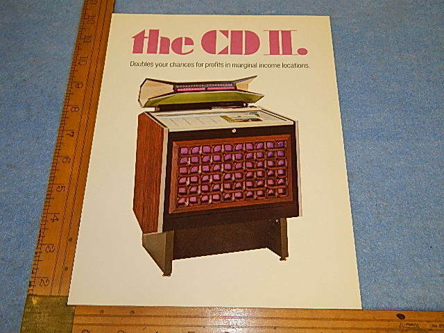 AMI / Rowe CDII Advertising Flyer