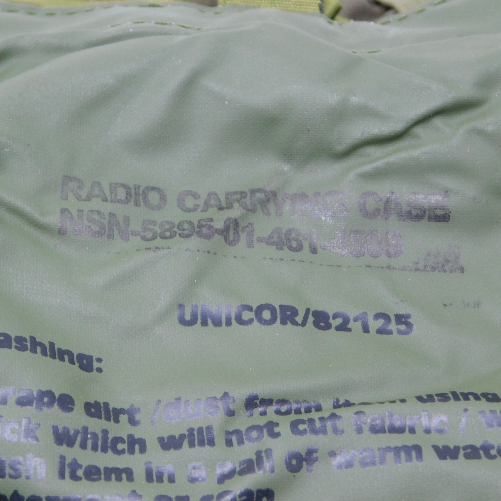 NEW! ALICE Radio Carrying Case - Medium Combat Field Pack w/ Straps - WOODLAND.