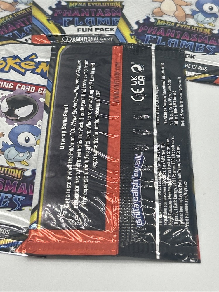 Lot 25 Pokemon Fun Mega Evolution Phantasmal Flames