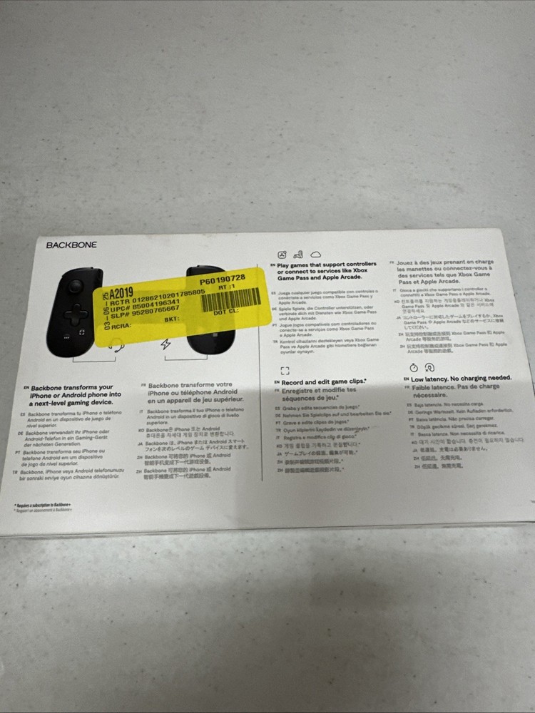 Backbone One (2nd Generation) USB-C Mobile Gaming Controller BB-51-P-BRW