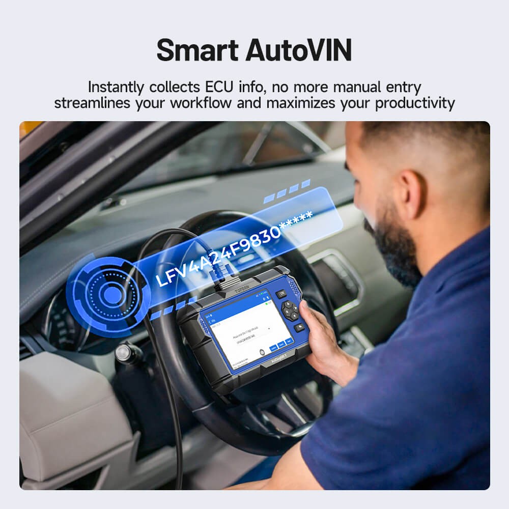 Check Engine OBD2 Scanner Transmission ABS SRS Code Reader Diagnostic Scan Tool