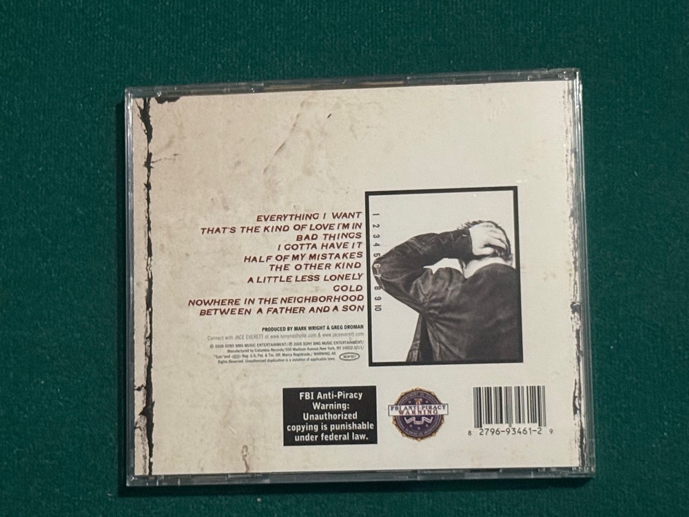 Jace Everett Signed/Autographed CD "Self Titled"