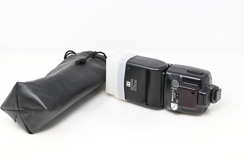 Nikon Speedlight SB-26 Shoe Mount Flash w/ Case + Diffuser  #B90