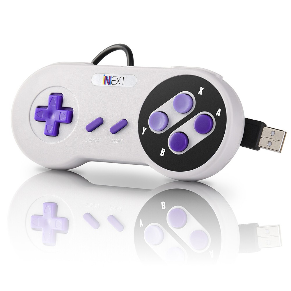 2PCS SNES & NES USB Retro Classic Controller For Raspberry Pi 3/4 PC Win MAC OS