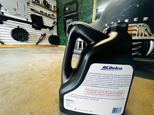 (1) AC Delco GM 10-9395 Transmission Fluid DEX-VI FULL SYNTHETIC 1 Gallon