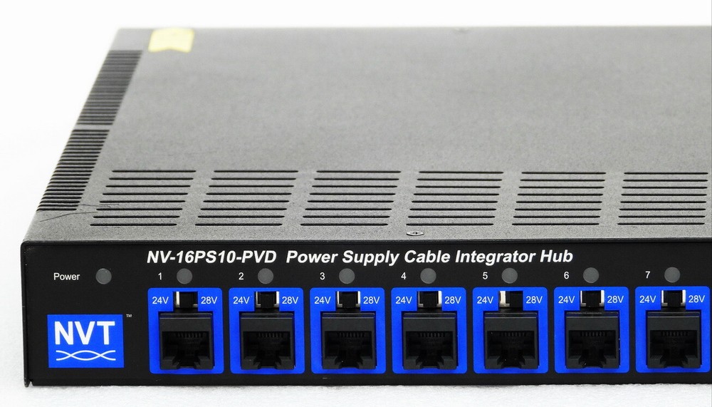 NOS NETWORK VIDEO TECHNOLOGIES NV-16PS10-PVD POWER SUPPLY CABLE INTEGRATOR HUB
