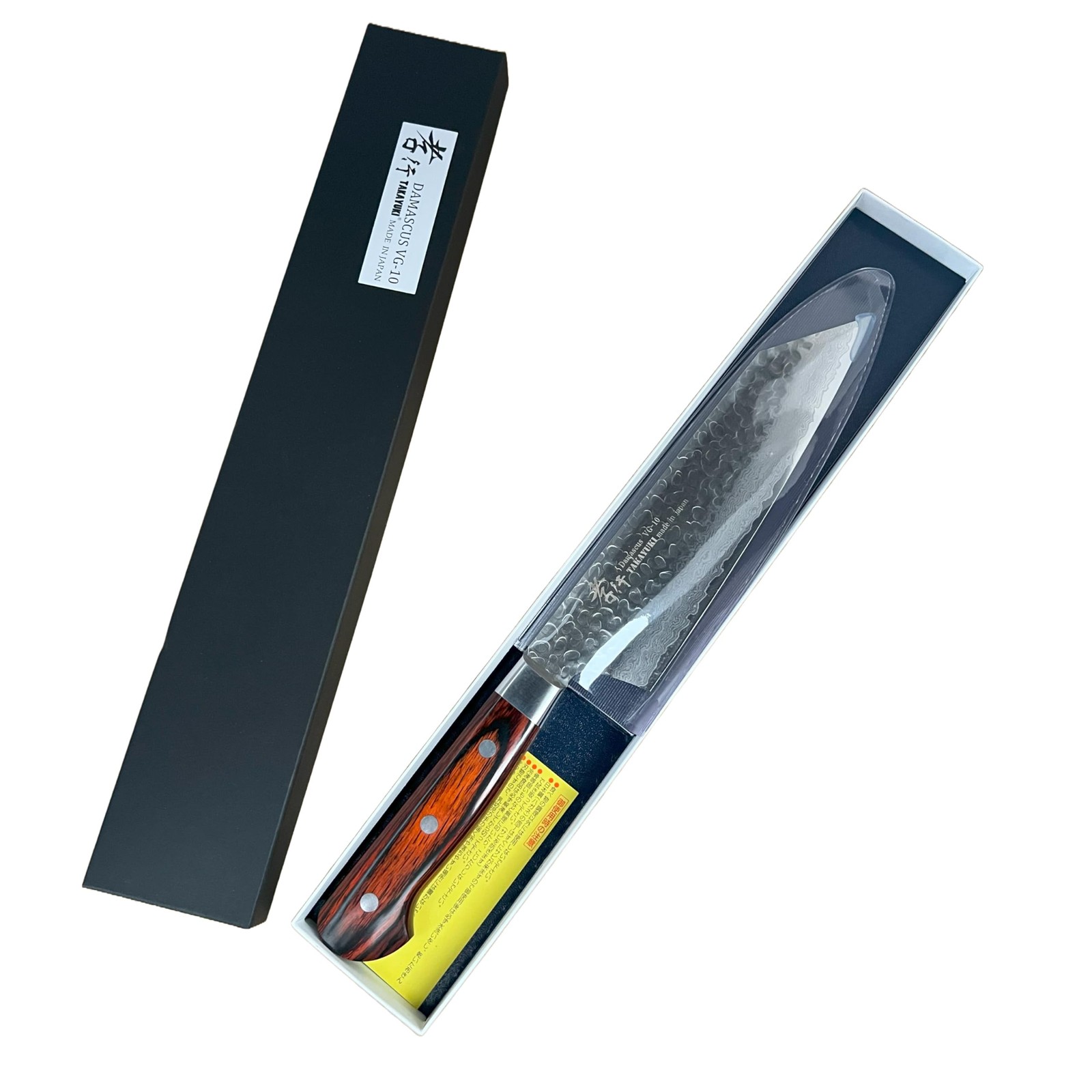 Sakai Takayuki VG10 33-Layer Damascus Santoku Knife 6.3in