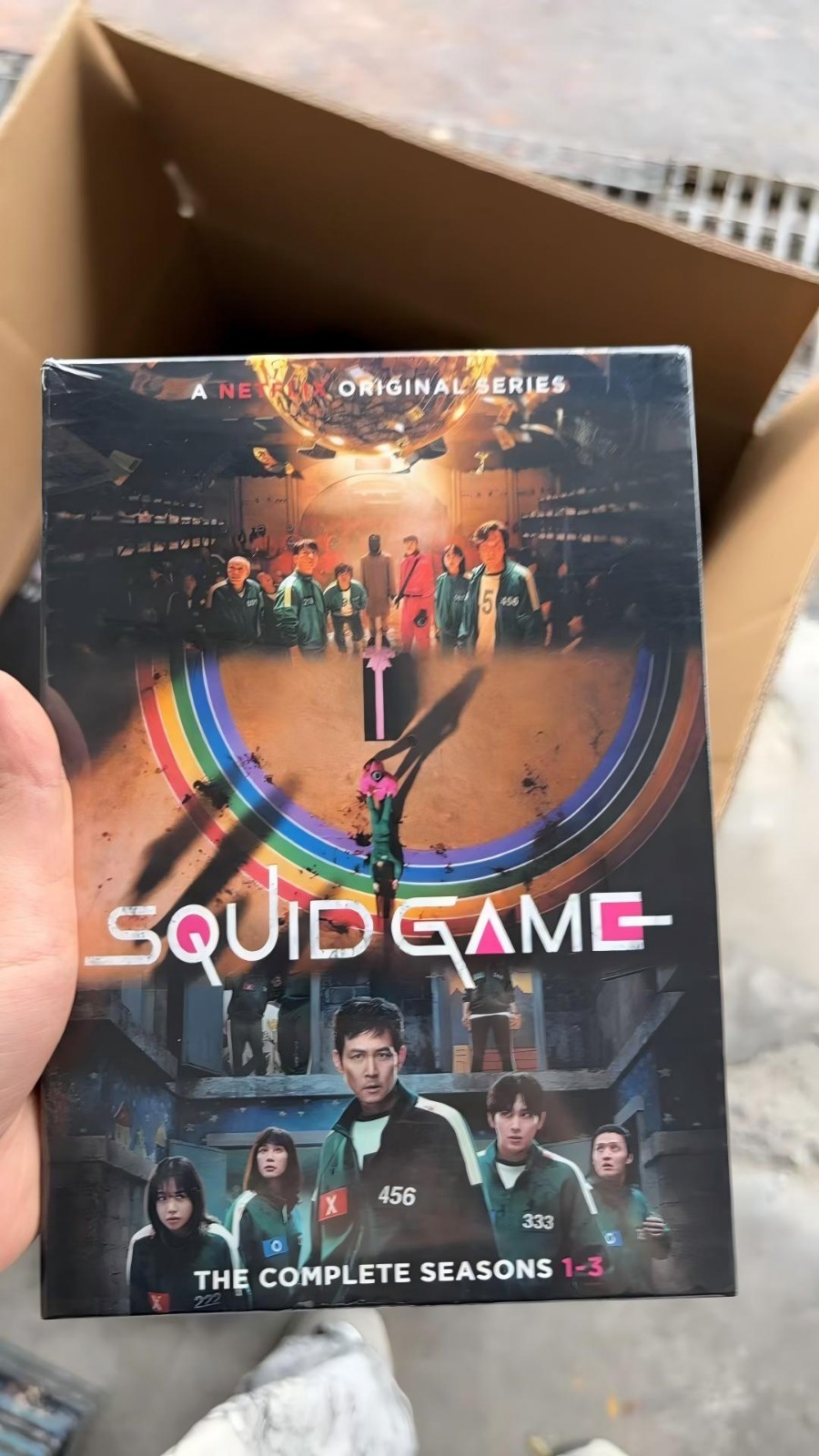 Squid Game: The Complete Season 1-3 DVD 8-Disc Box Set Region 1 US Free Shipping