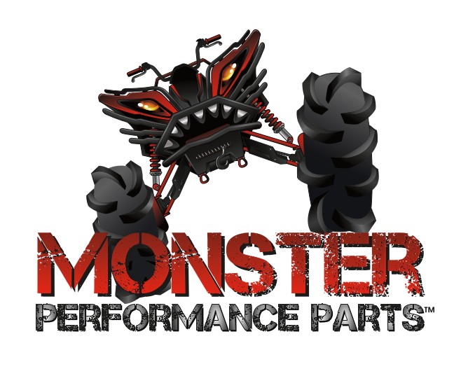 Monster Performance Full Shock Set for Kawasaki Mule PRO 2017-2023 Monotube