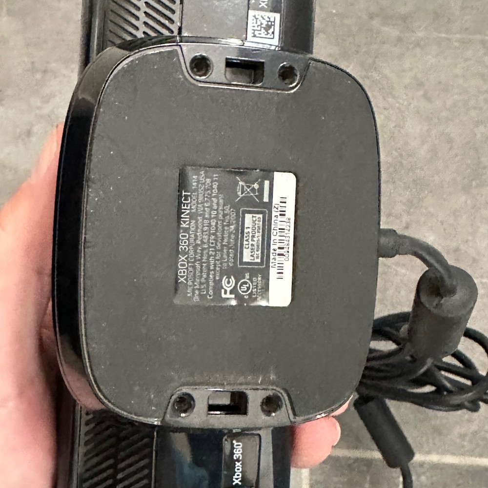 Microsoft 1414 Xbox 360 Kinect Sensor Bar Only - Black