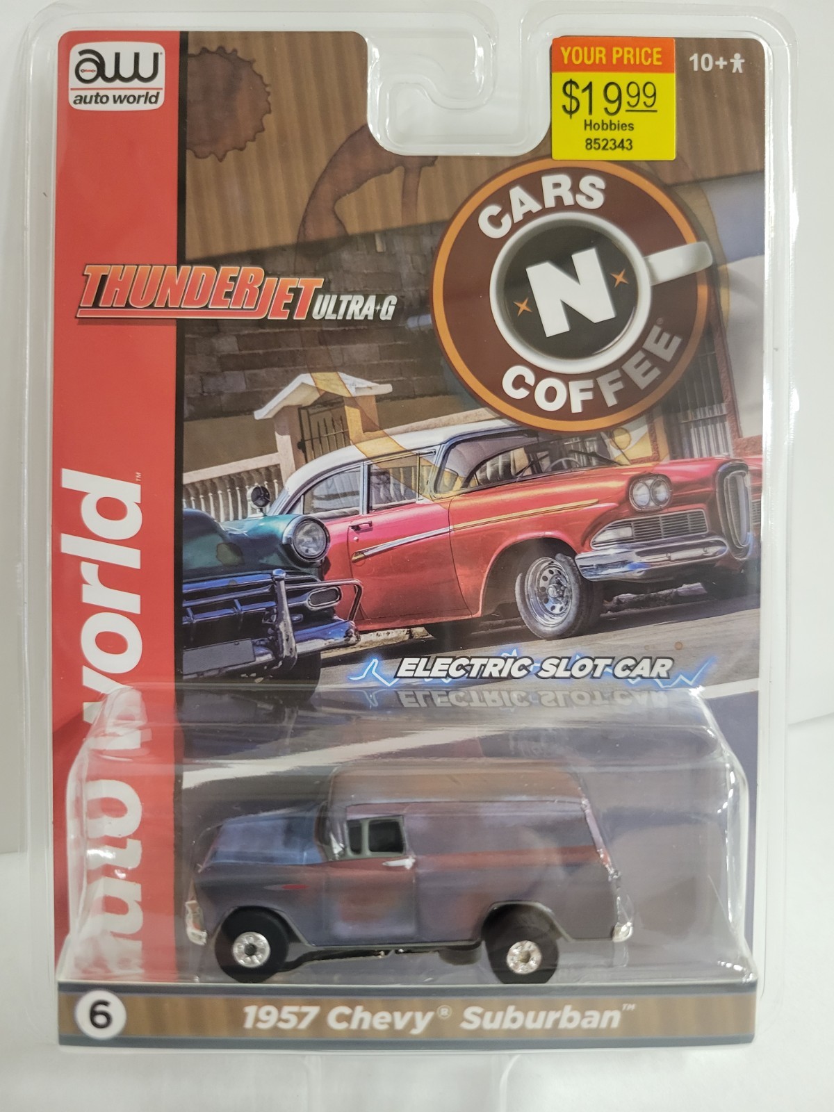 Auto World 1957 Chevy Suburban HO Scale Slot Car SC392