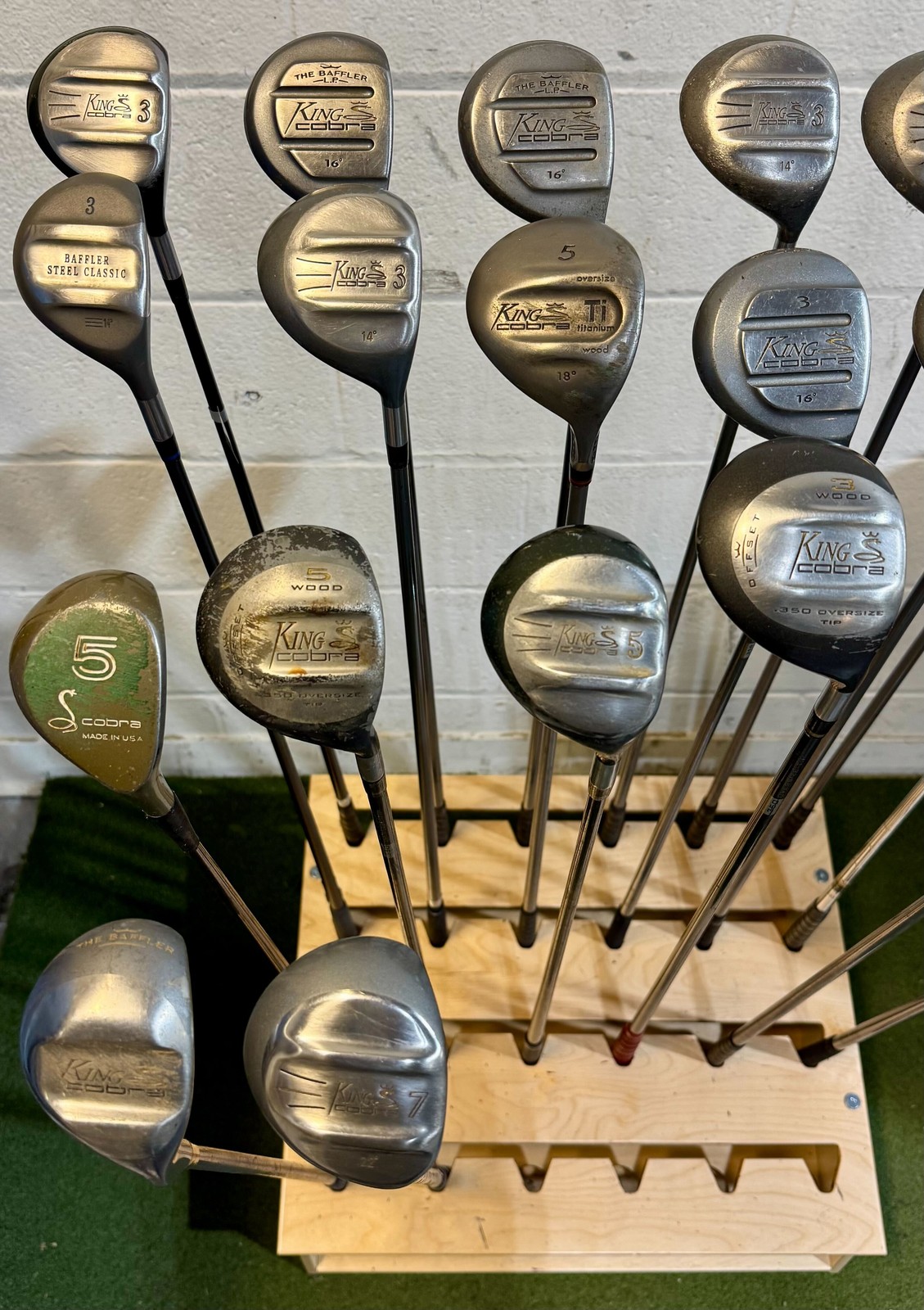 Wholesale Lot of 20 Golf Clubs - Cobra Fairway Woods - Right-Handed - Men's Flex