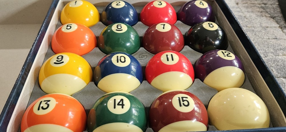 Billiard Balls, Pool Ball Set