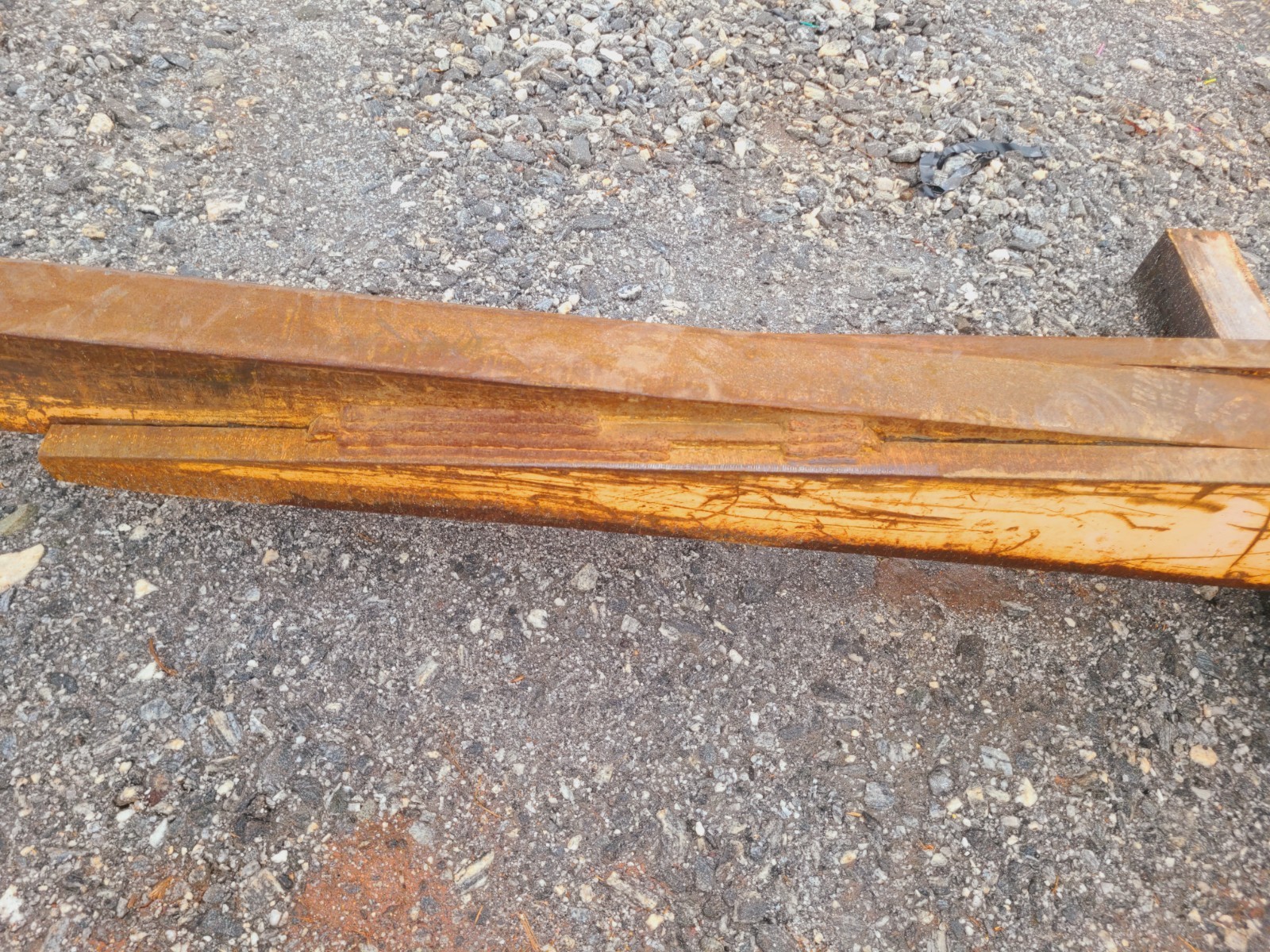 WHEEL LOADER SASFORKS SAS FORKS 4493-162 LONG FORKS 16 FOOT - READ NOTES!!!