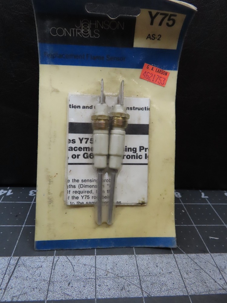 JOHNSON CONTROLS Y75AS-2 Replacement Flame Sensor