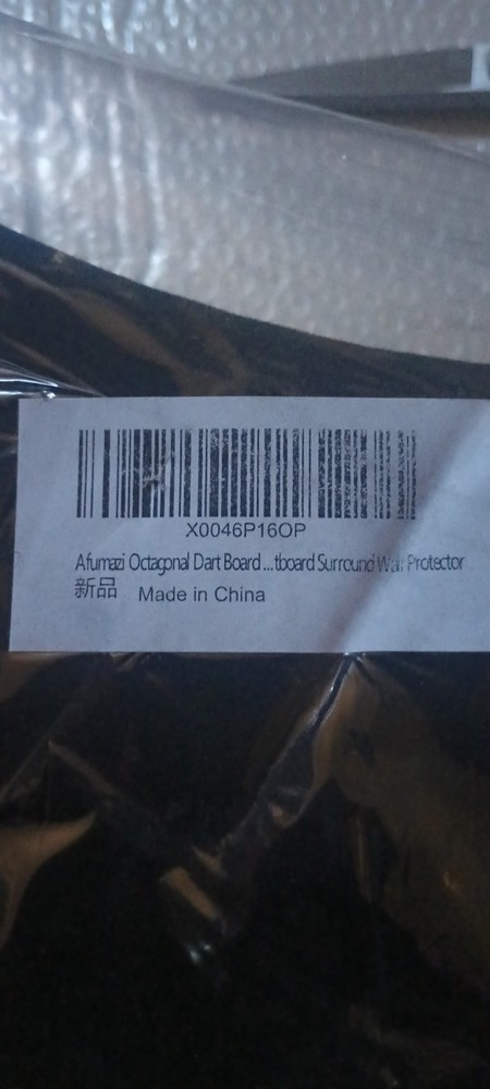 Octagonal Dart Board Backboards 4Pcs Removeble Dartboard Surround Wall Protector