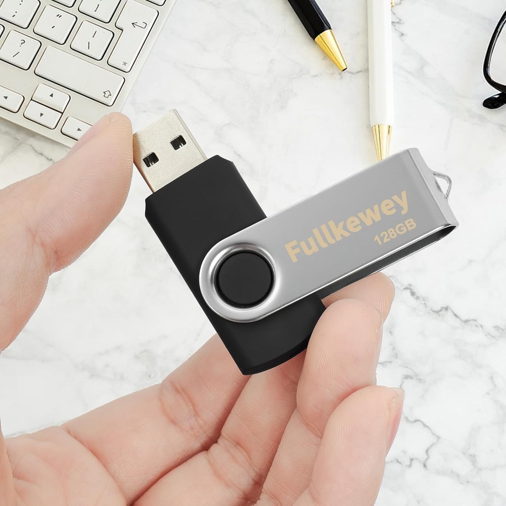 Stylish Blue USB 2.0 Flash Drive - Effortless Data Management and Storage
