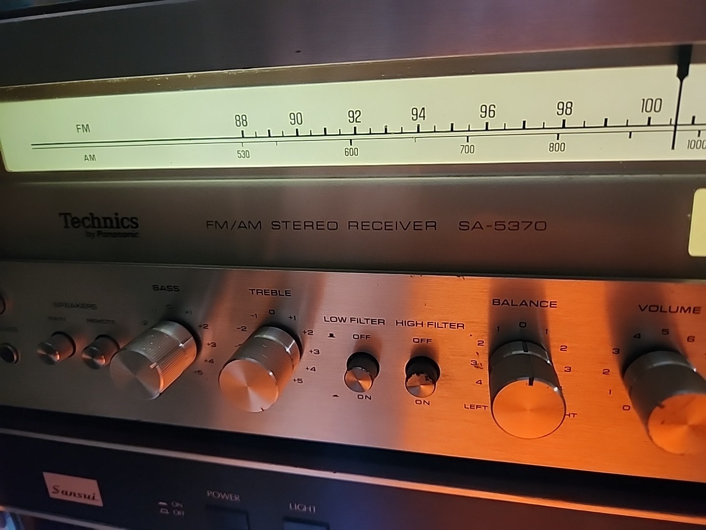 Technics SA-5370 RECEIVER, Recently Served And Working Great! 🔥🔥🔥