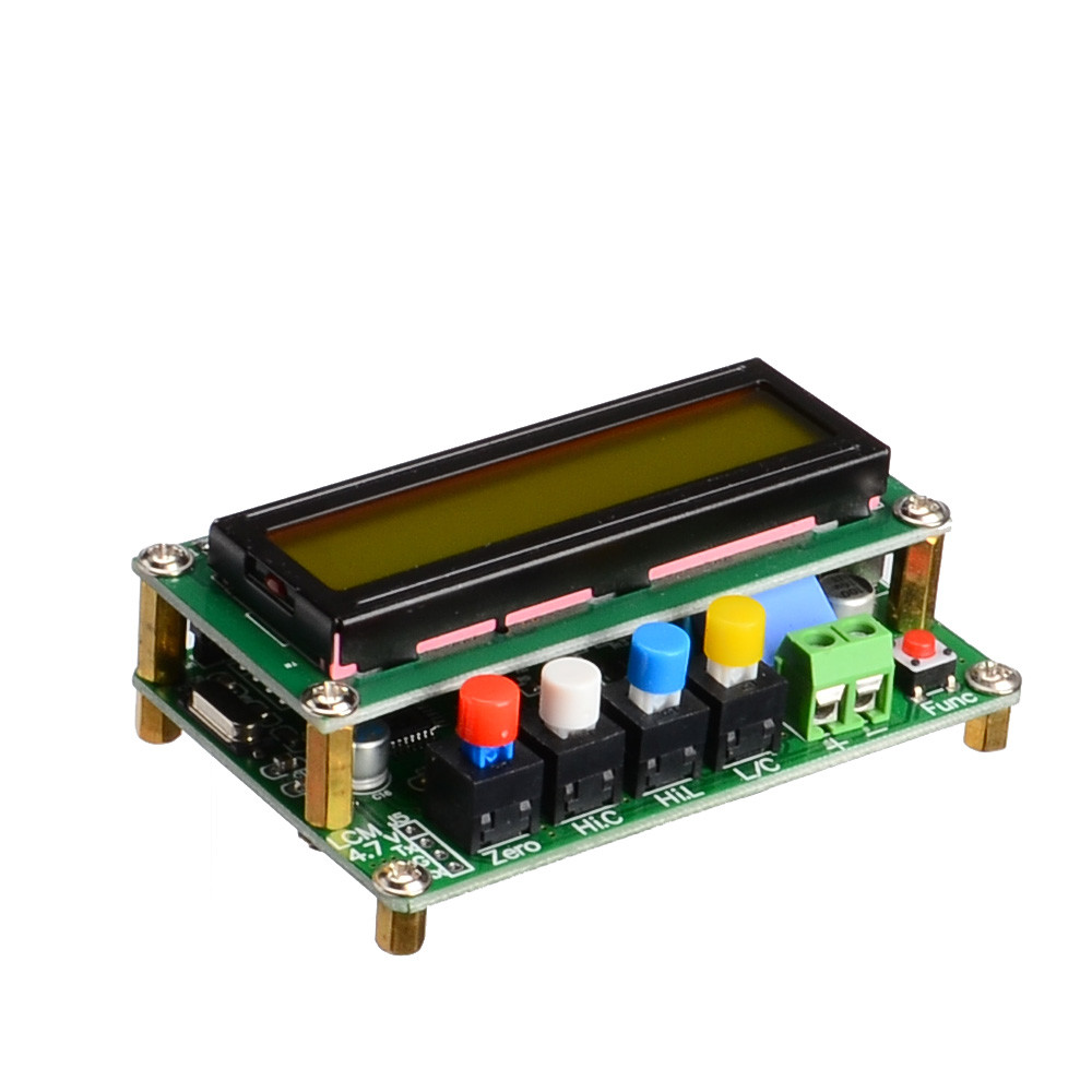 LCD Capacitance Meter Inductance Table Tester LC Meter Frequency Test Clip