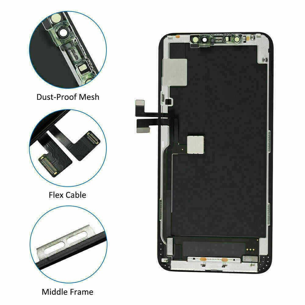 iPhone 11 Pro Max OEM Incell LCD Display Touch Screen Digitizer Replacement Kit