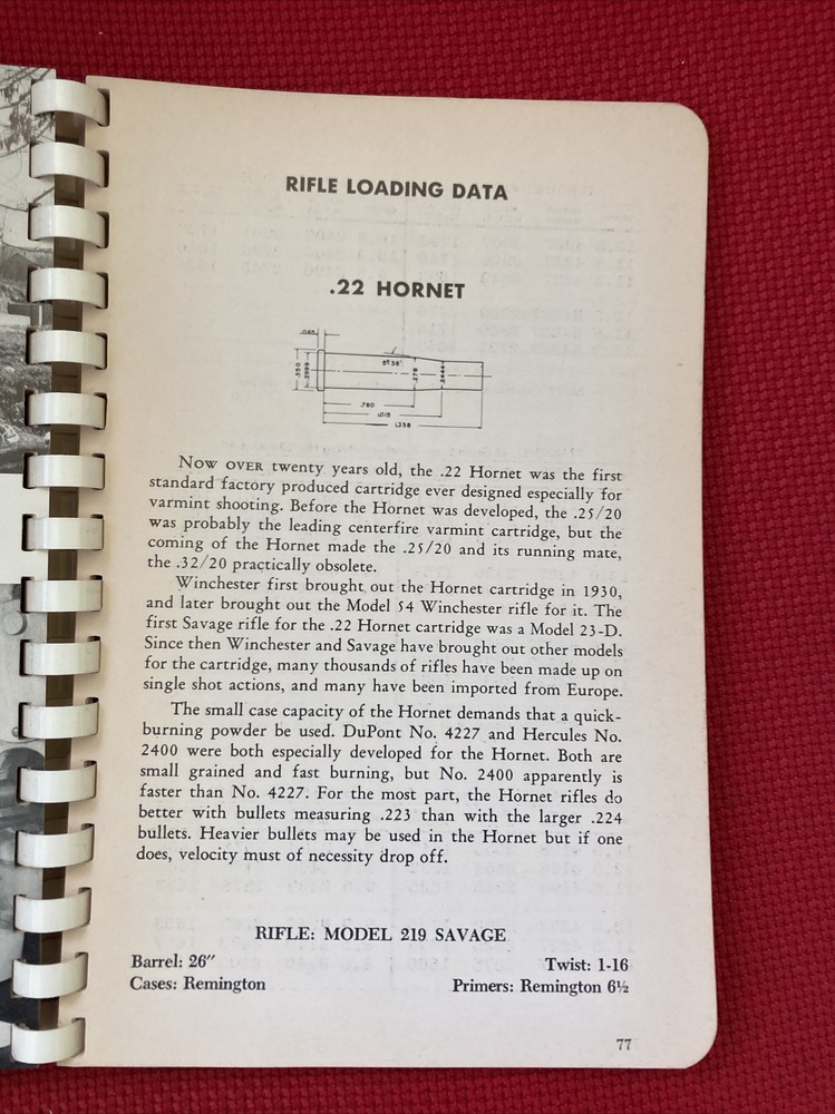 Speer No 3 reloading manual 1959 spiral great shape