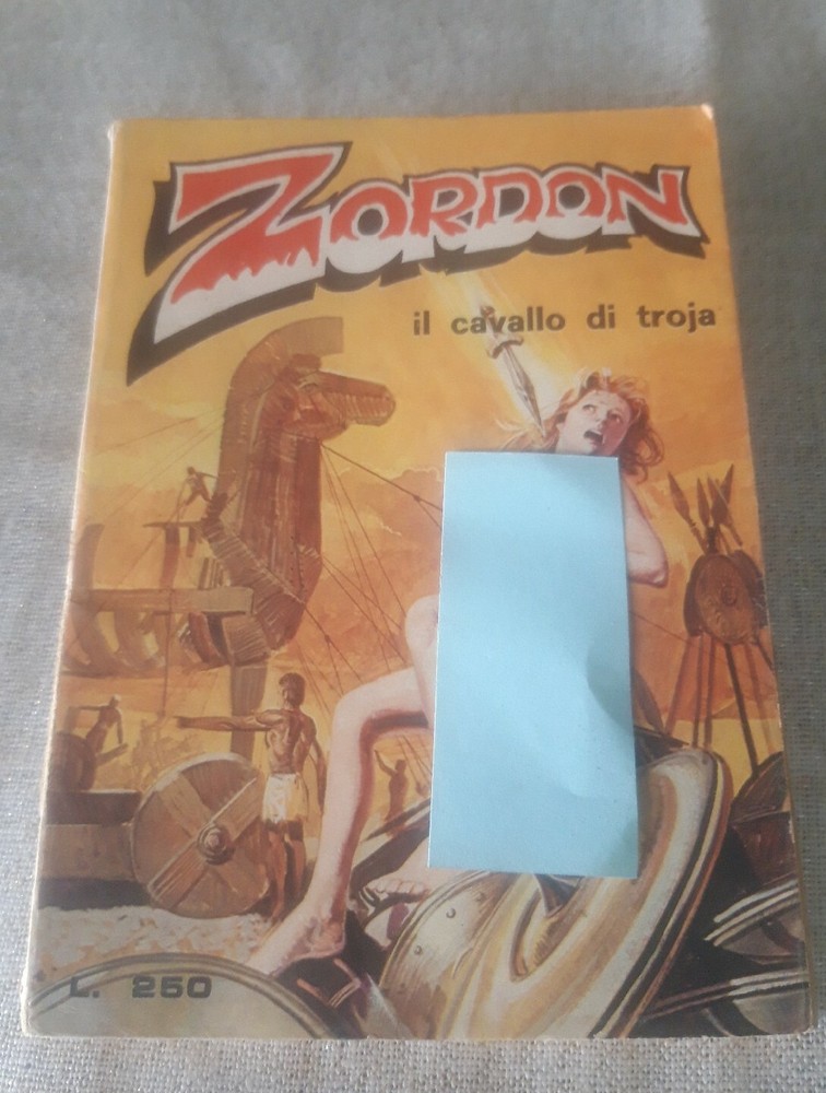 1975 ZORDON Comic No. 11 Unreturned. Great.