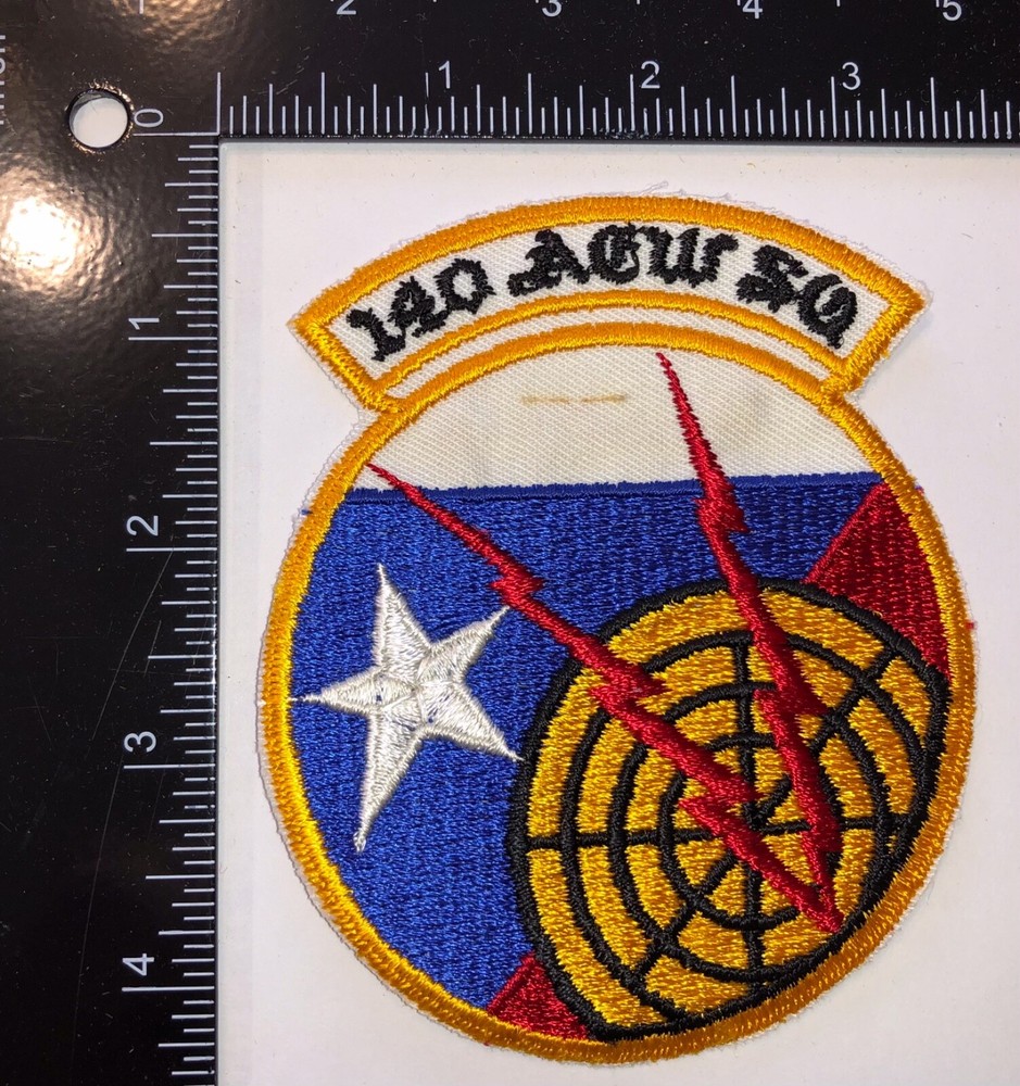 USAF US Air Force 140th ACW Air Control Wing Squadron Patch
