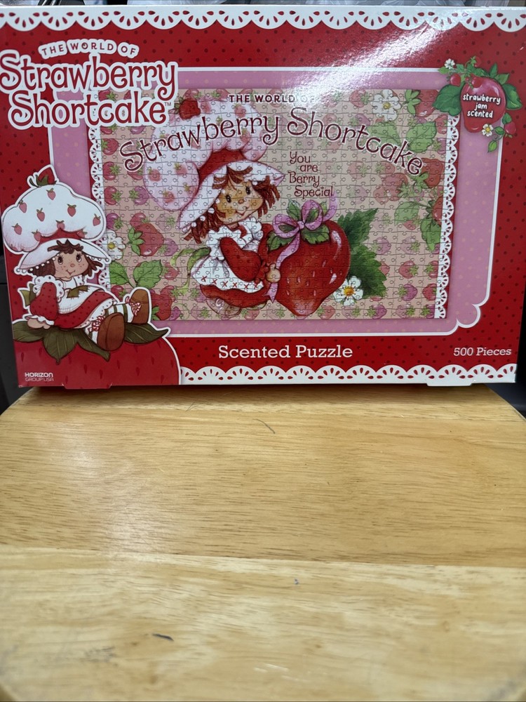 Strawberry Shortcake 500 Piece SCENTED Puzzle!
