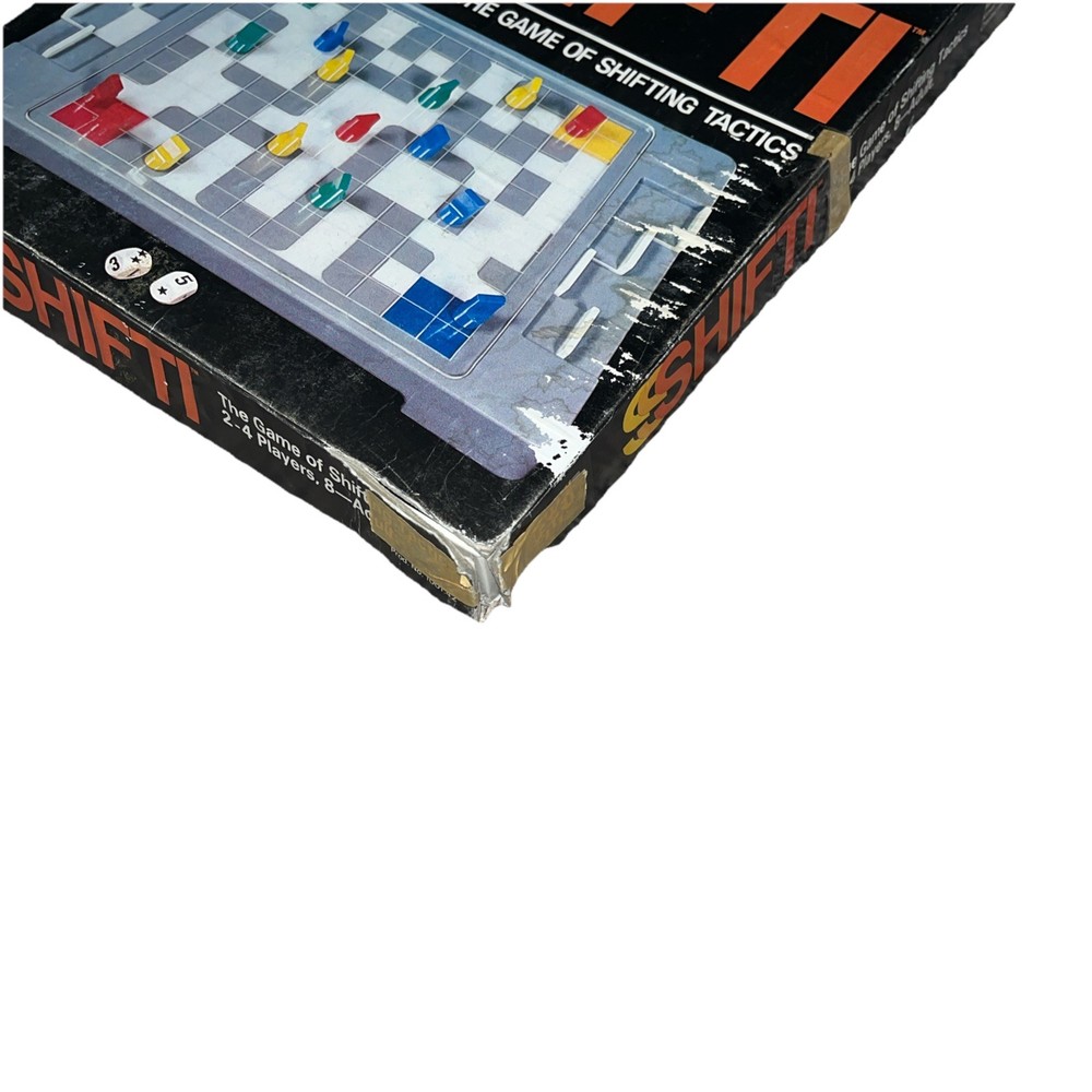 Shifti Orda 1977 Board Game Strategy Shift ( Board And Box Only )
