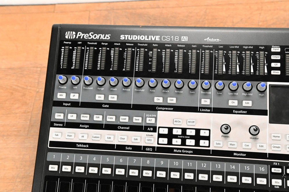 PreSonus StudioLive CS18AI Ethernet/AVB Control Surface CG01P2P
