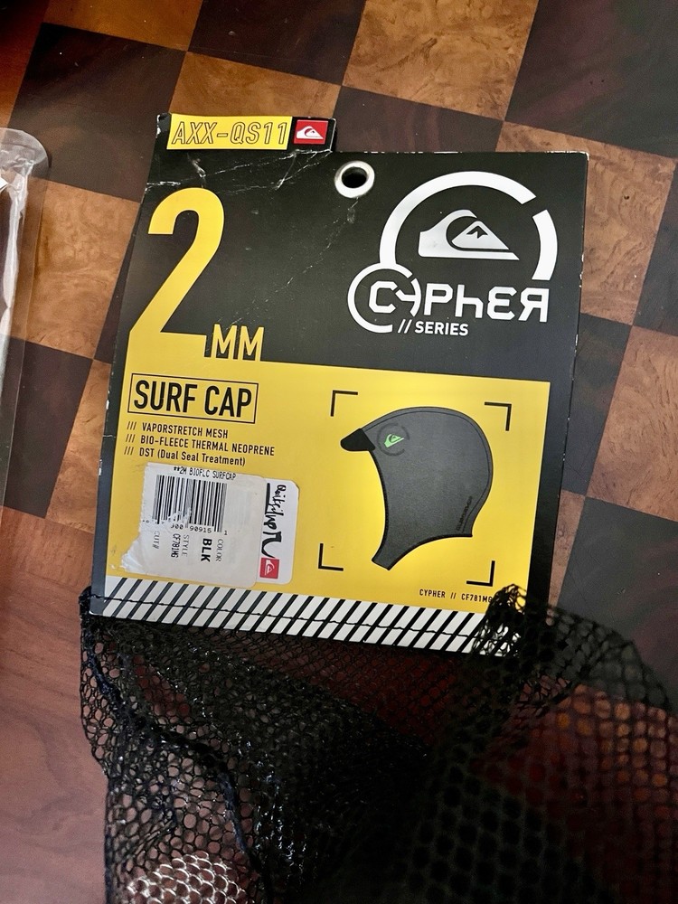Quicksilver Surf Cap 2mm New with Tags In Package