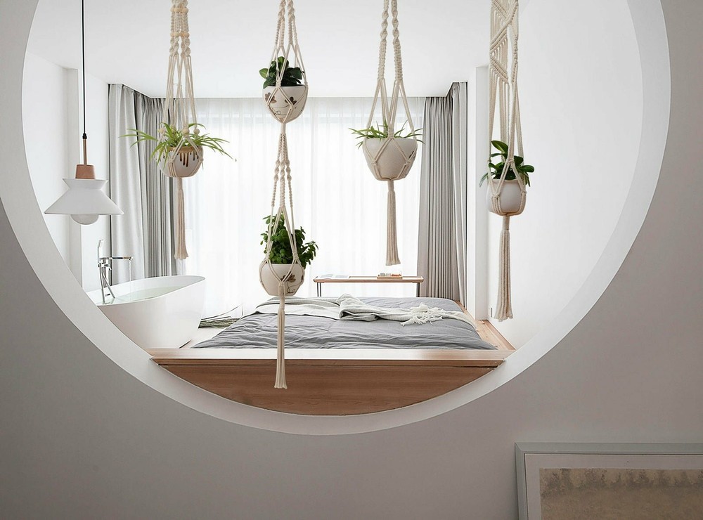 5pc. Macramé Plant Hangers