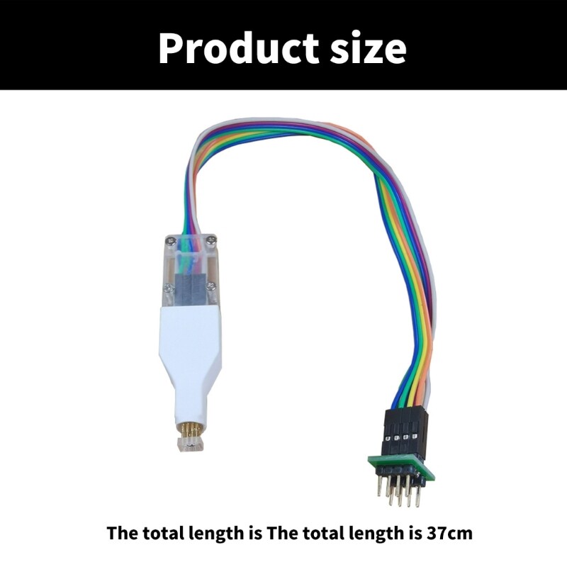 SOP8 150mil Connectors Test Clip Cable 4.4mm Space For EEPROM Programming