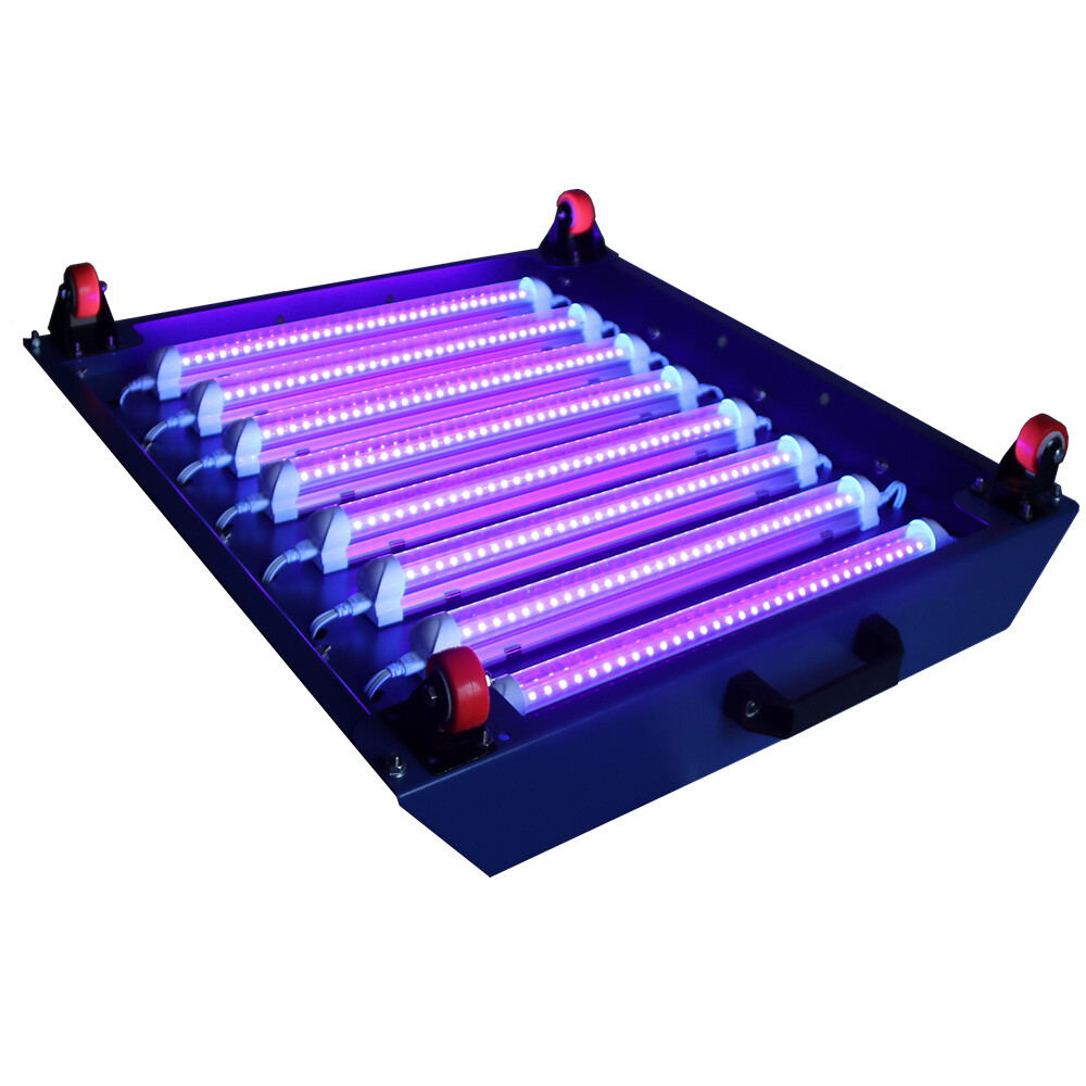 TECHTONGDA 110V Screen Printing Upper Push and Pull LED Movavle Exposure Unit