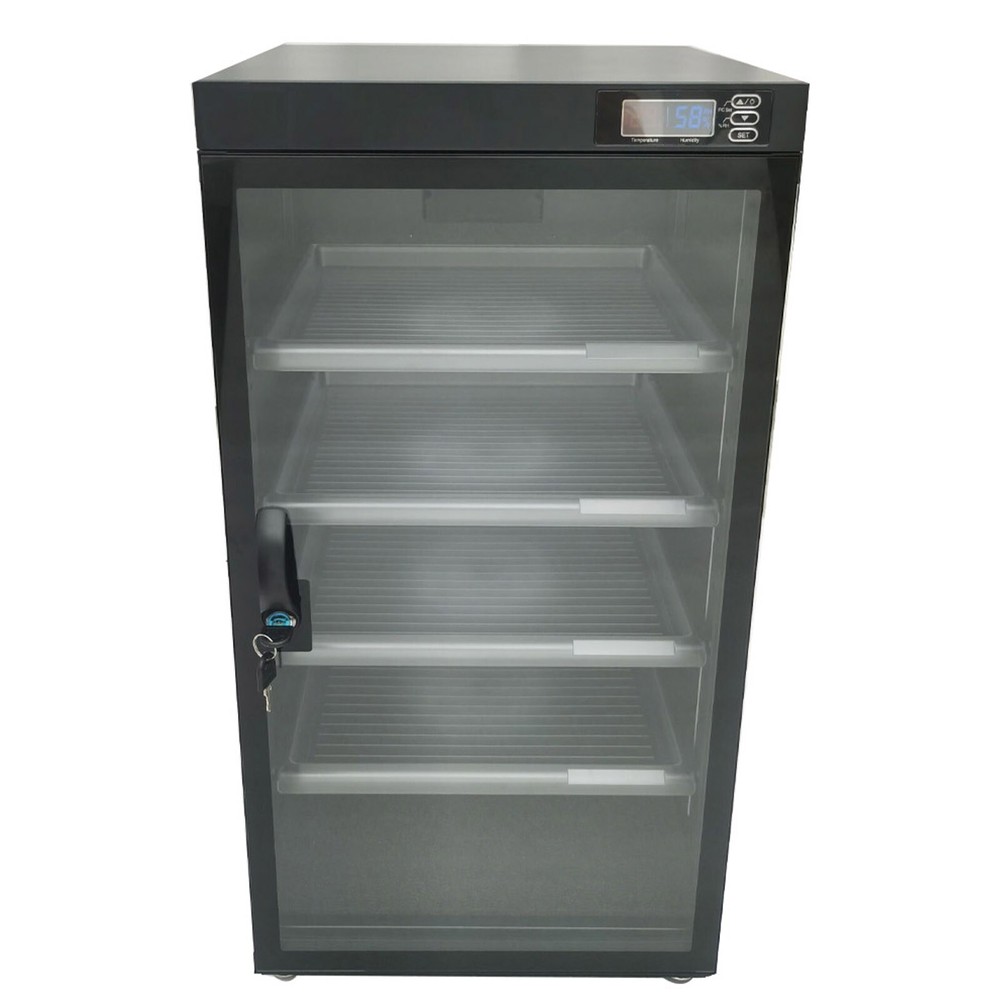 100L Full Automatic Digital Camera Dehumidify Storage Lens Camera Dry Cabinet